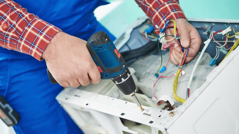 Demirci Seg Seg çamaşır makinesi kart tamiri – Su almama arızası orijinal parça ile giderildi. - Teknik servis örneği